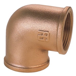 Kolanko z brązu 90° 1''1/2" Ż Ż Guidi 0090B#200008