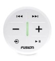 Bezprzewodowy biały pilot zdalnego sterowania Fusion ARX 010-02167-01, audio na jachcie, muzyka na jachcie, stereo, nagłośnienie na jachcie