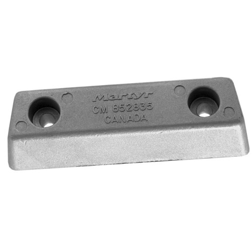 Anoda MARTYR na kadłub CM852835A Aluminium, do wody słonej i słodkiej, woda słona i słodka, woda mieszana, do wody mieszanej
