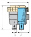 Filtr siatkowy do wody Vetus FTR330/25