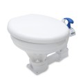Toaleta ręczna Albin 07-01-002 , ręczne spłukiwane, instalacja sanitarna