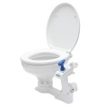 Toaleta ręczna Albin 07-01-002 , ręczne spłukiwane, instalacja sanitarna