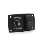 Bilge Pump Panel 3-way 12/24V Albin 01-66-027