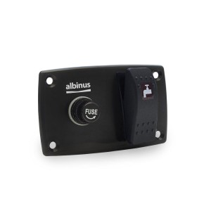 Panel pompy spłukującej 2-drożny 12/24 V Albin 02-69-032