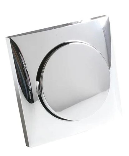 Włącznik pojedynczy chromowany Batsystem BE5850-1c, oświetlenie jachtowe