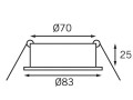 Oświetlenie kątowe 15° LED Batsystem 9464