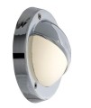 Lampa ścienna chromowana Batsystem 9491c, oświetlenie jachtowe