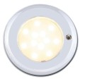 Lampa sufitowa z włącznikiem chromowana Batsystem 9475cs, oświetlenie jachtowe