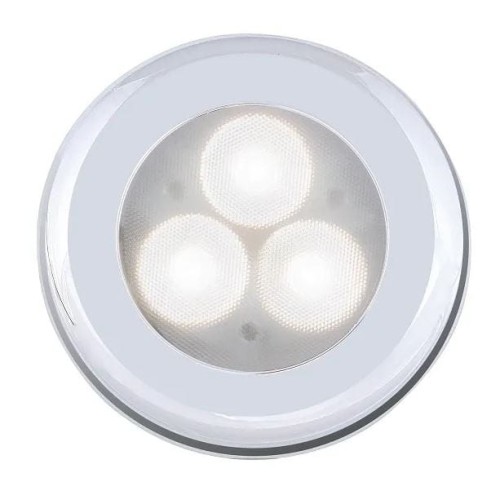 Lampa sufitowa z rozpraszaniem światła Nova 50° chromowana Batsystem 9473c, oświetlenie jachtu, oświetlenie łodzi