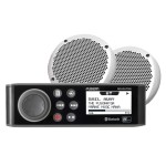 Radio RA70 + głośniki EL-F651W  Fusion 020-00290-00