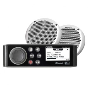 Radio RA70 + głośniki EL-F651W  Fusion 020-00290-00