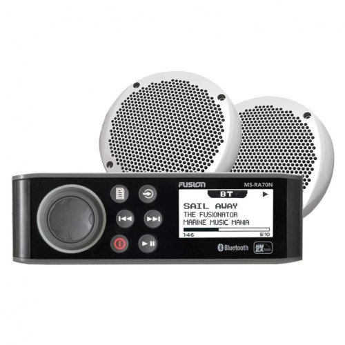 Radio RA70 + głośniki EL-F651W Fusion 020-00290-00
