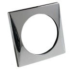 Ramka do włącznika ściemniacza lub gniazdka chromowana Batsystem B5916c