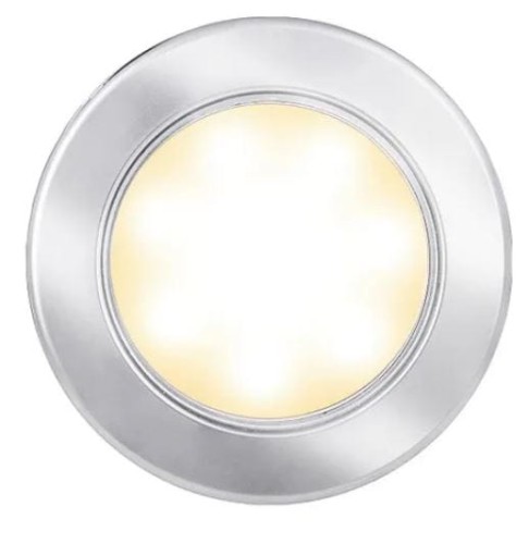 Lampa sufitowa chromowana matowa Batsystem 9693mk, oświetlenie jachtowe