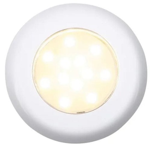 Lampa sufitowa wpuszczana biała Batsystem 9475v, oświetlenie jachtowe