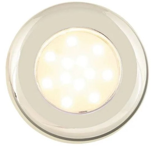 Lampa sufitowa wpuszczana złota Batsystem 9475g, oświetlenie jachtowe