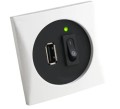 Kontakt USB biały Batsystem 5935v