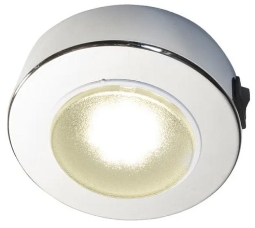 Lampa sufitowa Sun chromowana Batsystem 9411c,  oświetlenie jachtowe, oświetlenie łodzi