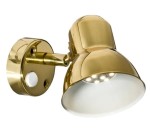 Lampa ścienna Classic mosiądz Batsystem 9400b