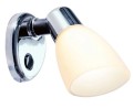 Lampka ścienna Opal chromowana Batsystem 94000c,  oświetlenie jachtowe, oświetlenie łodzi
