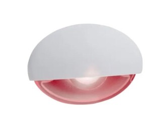 Lampa schodkowa LED Batsystem IP 66 biała światło czerwone 8872v