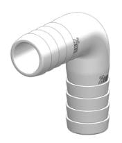 Złącze do węża 25 mm 90°  BSP Trudesign 90493