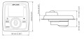 Panel sterowania E Zipwake ze standardowym kablem 15 m 2012032