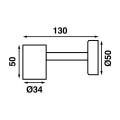Lampa Power Tube  Batsystem 2093-D1XUSB, oswietlenie, oświetlenie jachtowe
