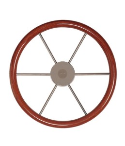 Koło sterowe śr. 450 mm. mahoń  Vetus KW45 