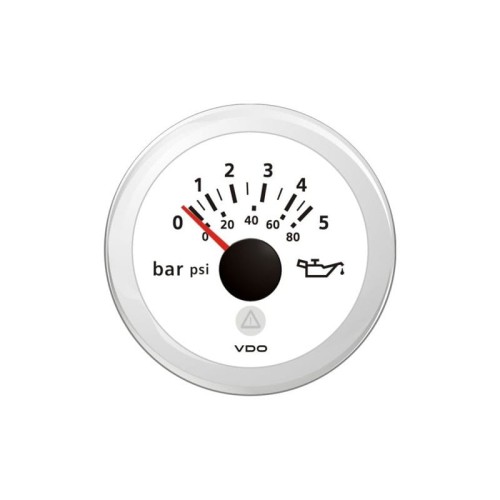 Wskaźnik ciśnienia oleju VDO 0-5 BAR 52 mm VDO-A2C59514211
